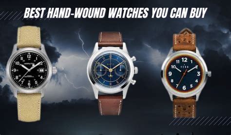 best budget hand wound watches.